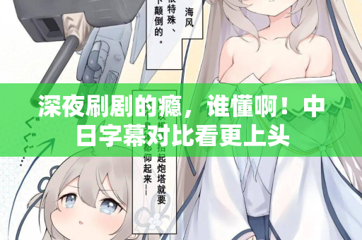深夜刷剧的瘾，谁懂啊！中日字幕对比看更上头