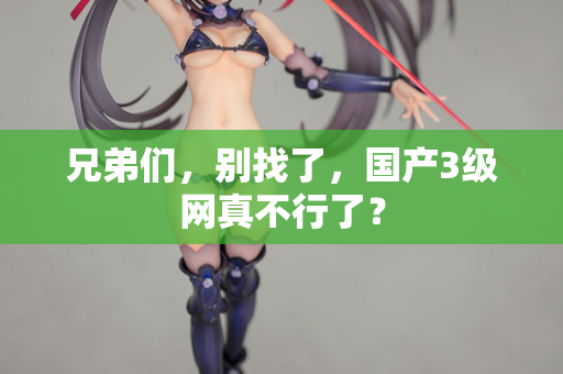 兄弟们，别找了，国产3级网真不行了？