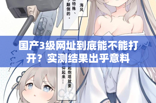 国产3级网址到底能不能打开？实测结果出乎意料  第2张