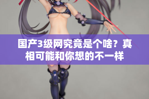 国产3级网究竟是个啥？真相可能和你想的不一样