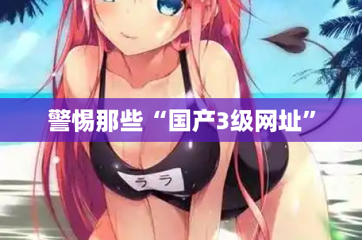 警惕那些“国产3级网址”