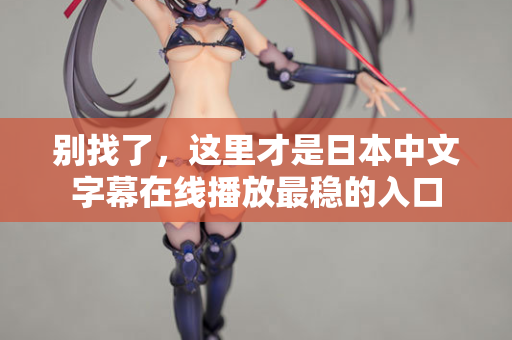别找了，这里才是日本中文字幕在线播放最稳的入口