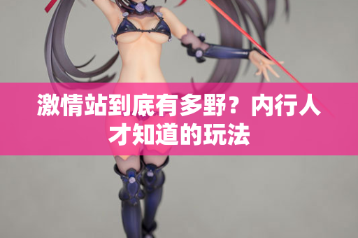 激情站到底有多野？内行人才知道的玩法