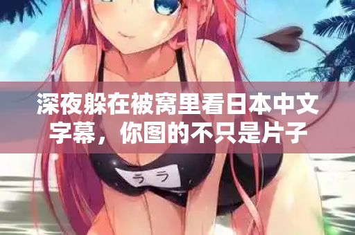 深夜躲在被窝里看日本中文字幕，你图的不只是片子  第2张