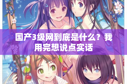 国产3级网到底是什么？我用完想说点实话  第2张