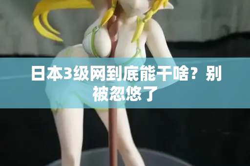 日本3级网到底能干啥？别被忽悠了  第2张