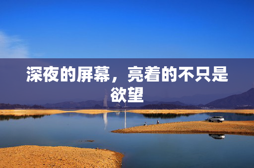 深夜的屏幕，亮着的不只是欲望
