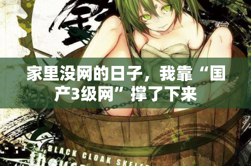 家里没网的日子，我靠“国产3级网”撑了下来  第1张