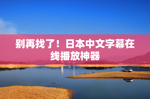 别再找了！日本中文字幕在线播放神器