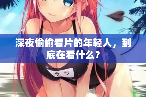 深夜偷偷看片的年轻人，到底在看什么？  第1张