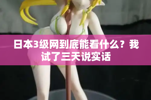 日本3级网到底能看什么？我试了三天说实话  第2张
