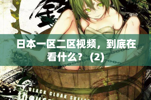 日本一区二区视频，到底在看什么？ (2)