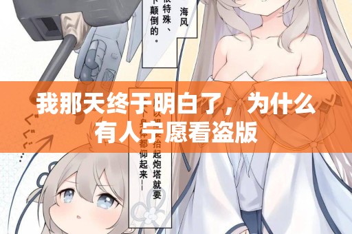 我那天终于明白了，为什么有人宁愿看盗版  第1张