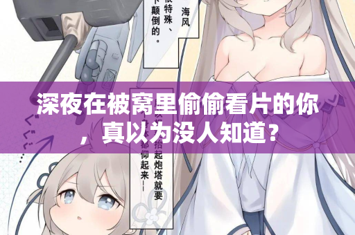 深夜在被窝里偷偷看片的你，真以为没人知道？