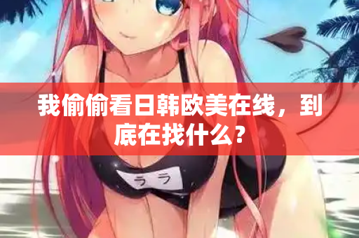我偷偷看日韩欧美在线，到底在找什么？