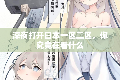 深夜打开日本一区二区,你究竟在看什么 第3张 深夜打开日本一区二区,你究竟在看什么 第3张