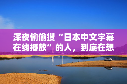 深夜偷偷搜“日本中文字幕在线播放”的人，到底在想什么  第2张
