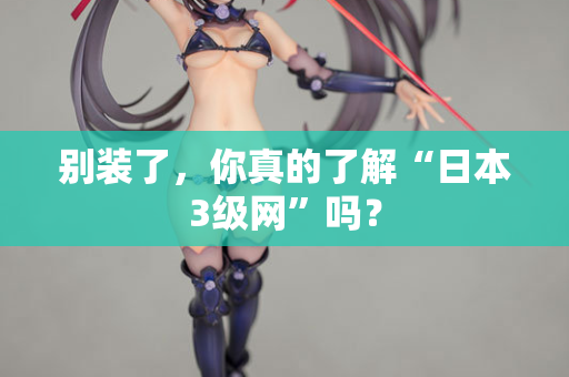 别装了，你真的了解“日本3级网”吗？  第2张