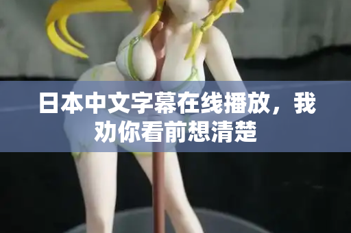 日本中文字幕在线播放，我劝你看前想清楚