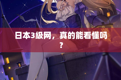 日本3级网，真的能看懂吗？