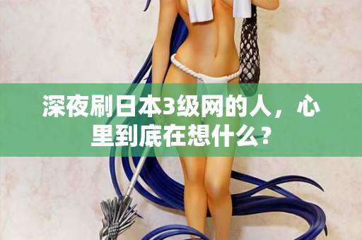 深夜刷日本3级网的人，心里到底在想什么？  第2张