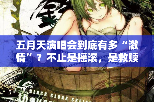 五月天演唱会到底有多“激情”？不止是摇滚，是救赎  第2张