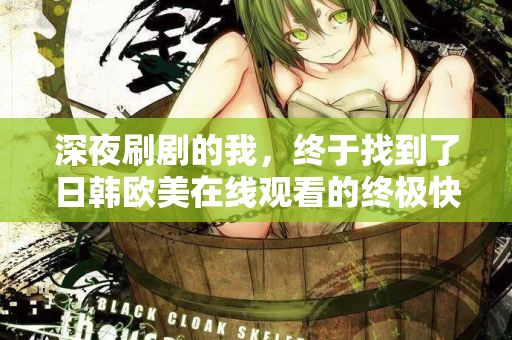 深夜刷剧的我，终于找到了日韩欧美在线观看的终极快乐