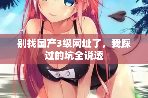 别找国产3级网址了,我踩过的坑全说透 第2张 别找国产3级网址了,我踩过的坑全说透 第2张