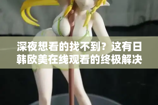 深夜想看的找不到？这有日韩欧美在线观看的终极解决方案