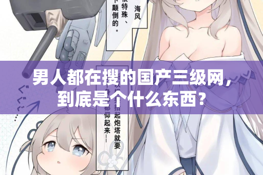 男人都在搜的国产三级网，到底是个什么东西？