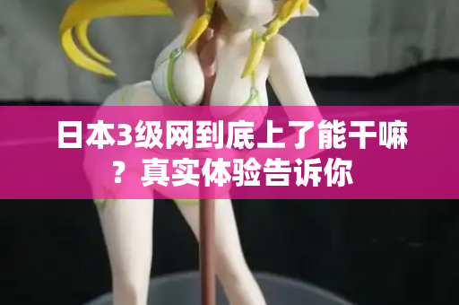 日本3级网到底上了能干嘛？真实体验告诉你