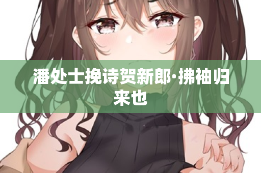 潘处士挽诗贺新郎·拂袖归来也