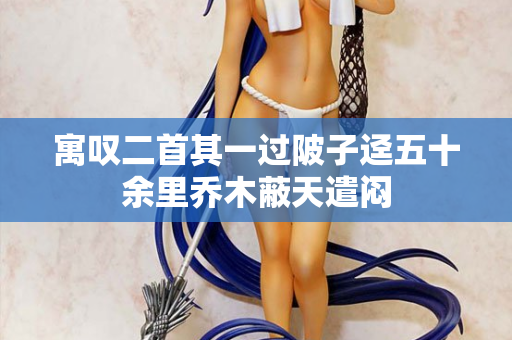 寓叹二首其一过陂子迳五十余里乔木蔽天遣闷