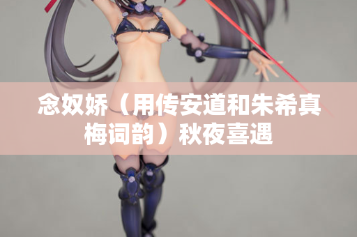 念奴娇（用传安道和朱希真梅词韵）秋夜喜遇