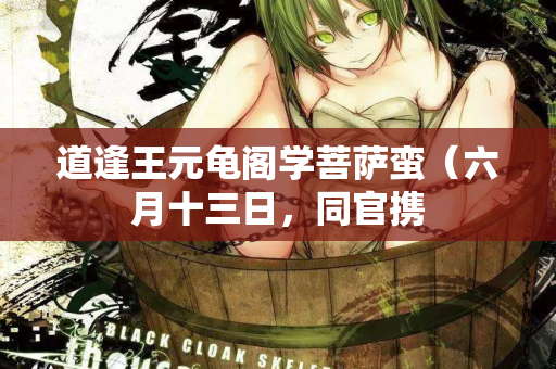 道逢王元龟阁学菩萨蛮（六月十三日，同官携