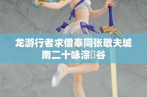 龙游行者求僧奉同张敬夫城南二十咏淙琤谷