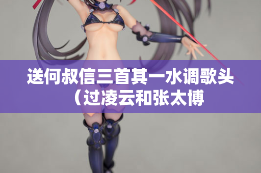 送何叔信三首其一水调歌头（过凌云和张太博