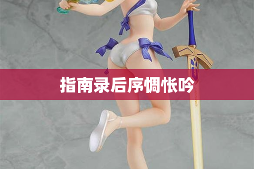 指南录后序惆怅吟