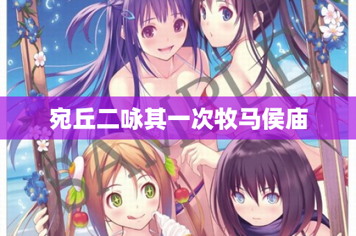 宛丘二咏其一次牧马侯庙