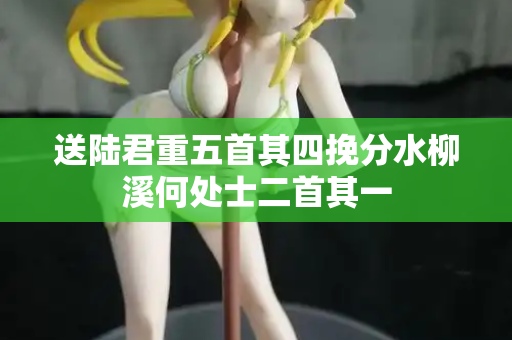 送陆君重五首其四挽分水柳溪何处士二首其一