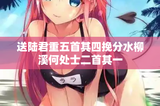 送陆君重五首其四挽分水柳溪何处士二首其一 第2张 送陆君重五首其四挽分水柳溪何处士二首其一 第2张