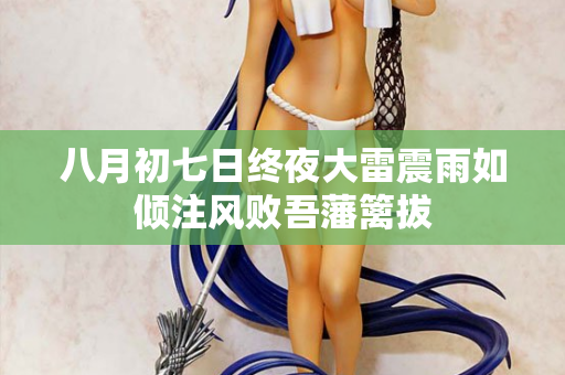 八月初七日终夜大雷震雨如倾注风败吾藩篱拔 第2张 八月初七日终夜大雷震雨如倾注风败吾藩篱拔 第2张