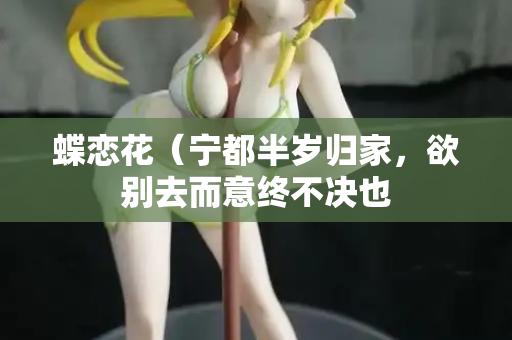 蝶恋花（宁都半岁归家，欲别去而意终不决也