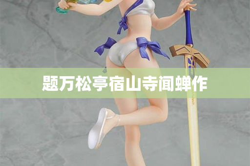 题万松亭宿山寺闻蝉作