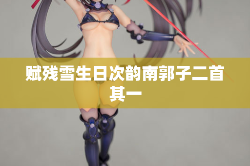 赋残雪生日次韵南郭子二首其一