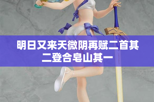明日又来天微阴再赋二首其二登合皂山其一