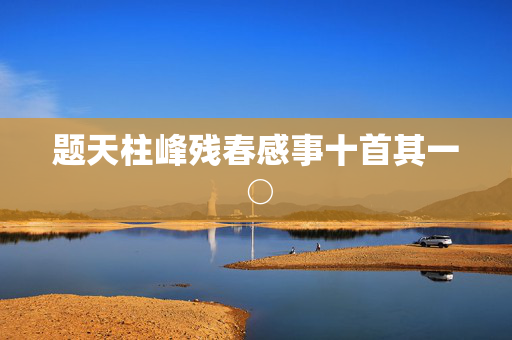 题天柱峰残春感事十首其一○