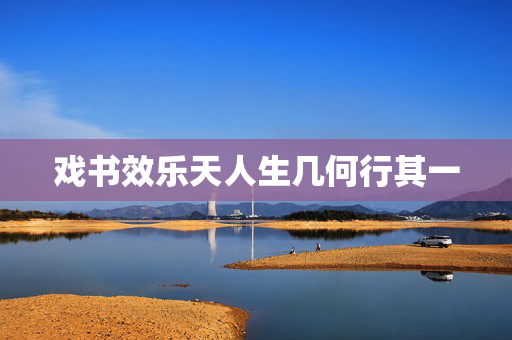 戏书效乐天人生几何行其一