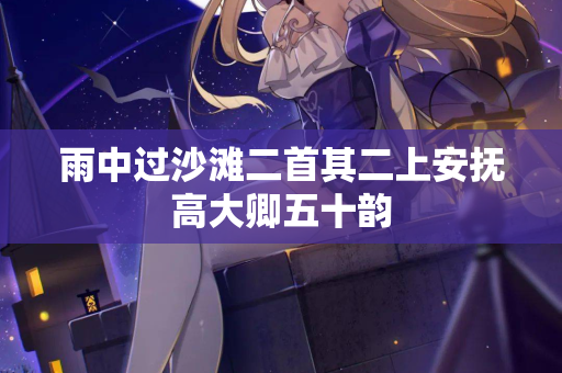 雨中过沙滩二首其二上安抚高大卿五十韵