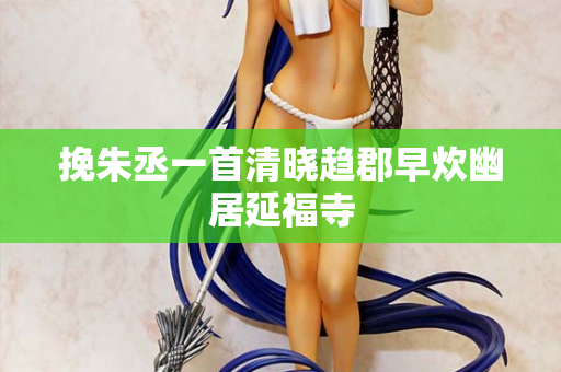 挽朱丞一首清晓趋郡早炊幽居延福寺